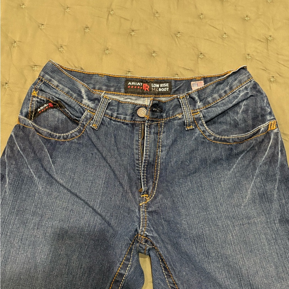 Ariat Men's Low Rise M4 Bootcut Flame Resistant Jeans